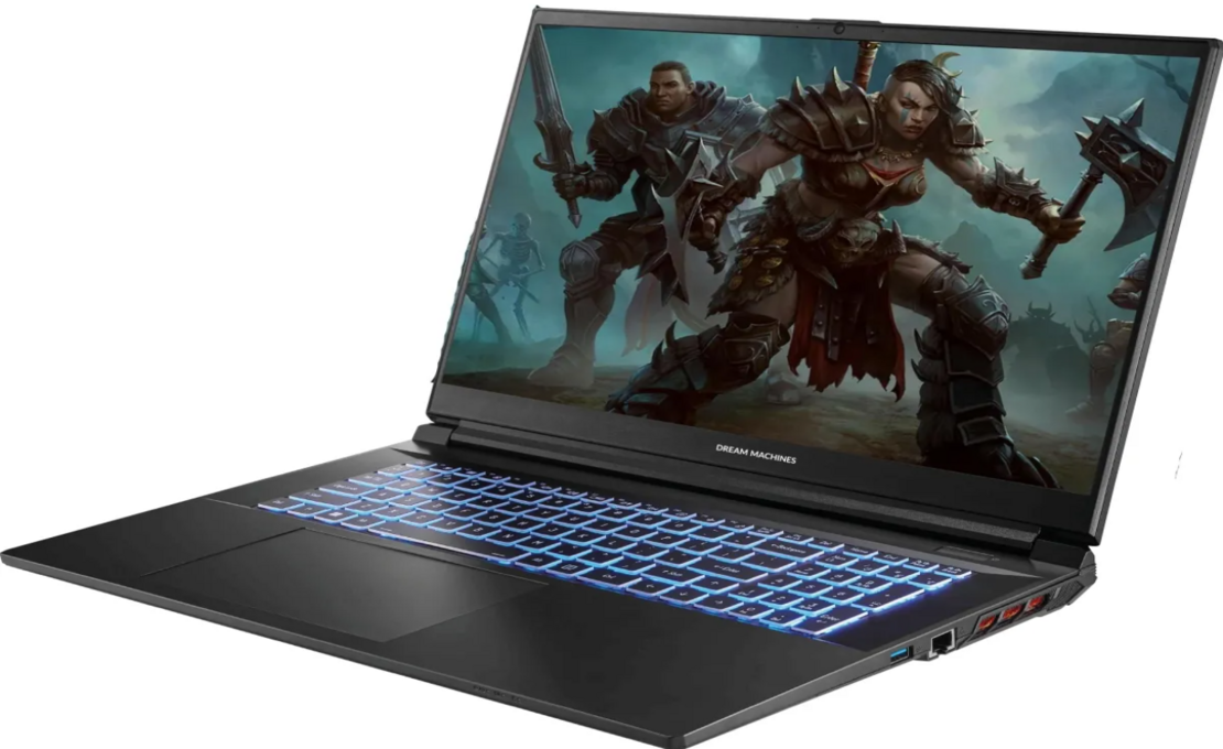 Обзор Dream Machines RG4070-17: ноутбук для геймеров и профессионалов